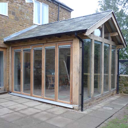 Garden Rooms on Green Oak Garden Room